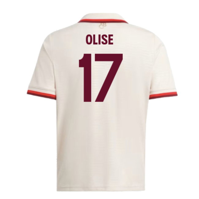 2024-2025 Bayern Munich Third Shirt (Kids) (Olise 17)-SoccerKits Hub | Buy Soccer Jerseys Online